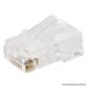 8P8C Cat.3 moduláris dugó, 100 db / csomag (05223)