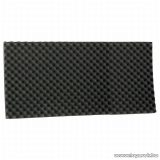   Hangtompító szivacs, 50 x 100 cm, fekete, 2 db / csomag (39502) 