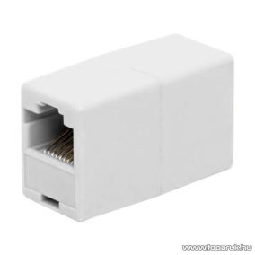   8P8C toldó aljzat - aljzat CAT.5, fehér, 5 db / csomag (05266)