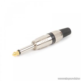   JACK dugó, erősített kivitel, aranyozott mono, 6,3 mm (05390)