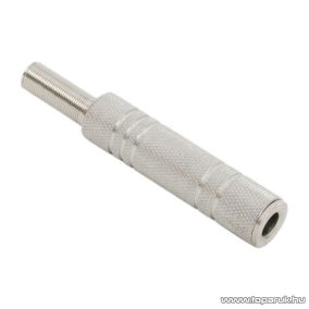 JACK aljzat, sztereo, 6,3 mm, 5 db / csomag (05125)