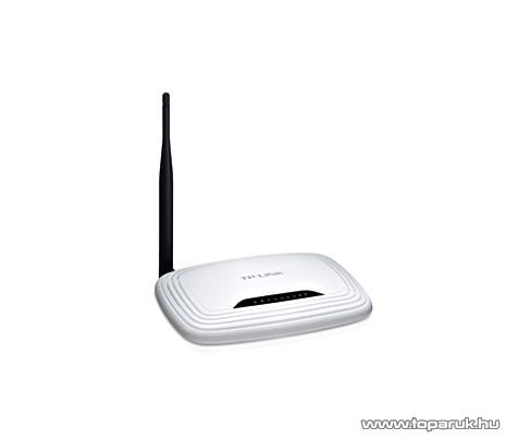 TP-LINK TL-WR740N 150 Mbps Wireless (Wifi) Router, Fix antennás (642G utódja)