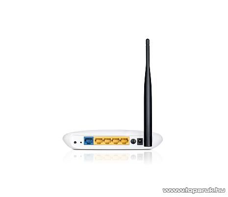 TP-LINK TL-WR740N 150 Mbps Wireless (Wifi) Router, Fix antennás (642G utódja)