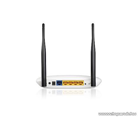 TP-LINK TL-WR841N 300 Mbps Wireless (Wifi) Router, Fix antennás