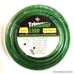 Damil, négyzet, 3,00 mm x 12 m