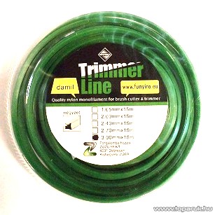 Damil, négyzet, 1,65 mm x 15 m