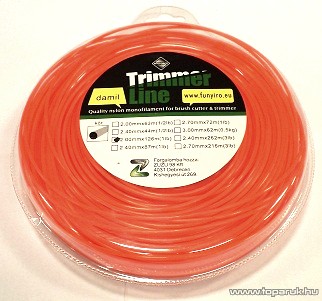 Damil, kör, 2,40 mm x 44 m