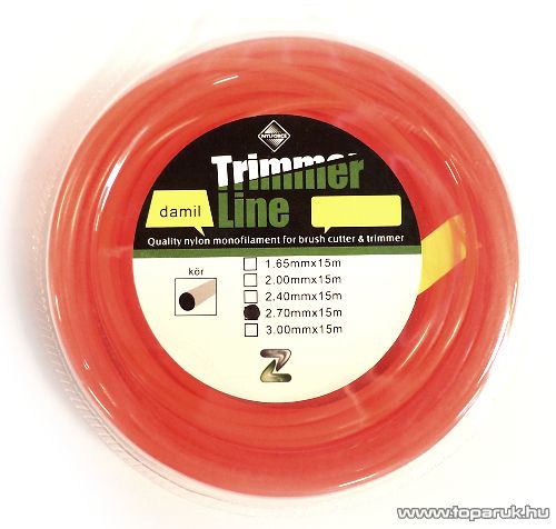 Damil, kör, 2,70 mm x 15 m