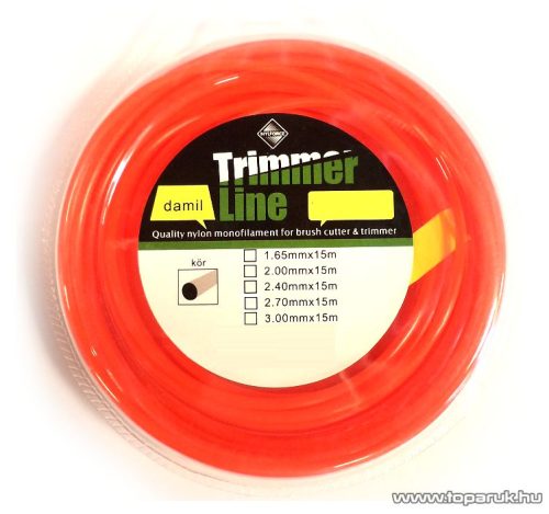 Damil, kör, 2,40 mm x 15 m