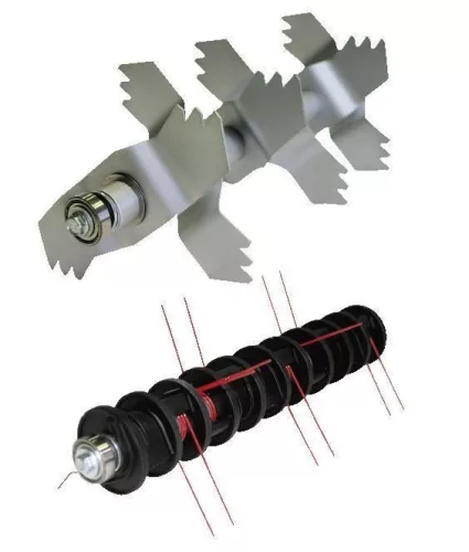 AL-KO Combi Care 38 E Comfort Elektromos talajlazító és gyepszellőztető gyűjtőzsákkal, 1300W, 38 cm munkaszélesség