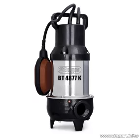   Elpumps BT 4877 K Darabolós úszókapcsolós szennyvíz szivattyú, fekáliaszivattyú relével, 900 W (szennyezett vízre)