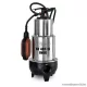 Elpumps BT 4877 K INOX fedelű úszókapcsolós darabolós szennyvíz szivattyú, fekáliaszivattyú relével, 900 W (szennyezett vízre)
