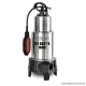 Elpumps BT 6877 K INOX fedelű úszókapcsolós darabolókéses szennyvíz szivattyú, fekáliaszivattyú relével, 1600 W (szennyezett vízre)
