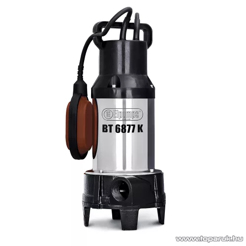 Elpumps BT 6877 K Darabolókéses úszókapcsolós szennyvíz szivattyú, fekáliaszivattyú relével, 1600 W (szennyezett vízre)