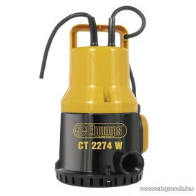   Elpumps CT 2274 W Műanyag mélykuti merülő szivattyú, 450 W (szennyezett vízre)