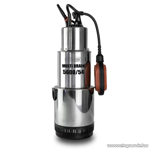 Elpumps Multi Drain 5600/54 mélykúti ásottkút szivattyú, 1200W (ásottkutak vizéhez)