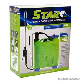 Epoca STAR kézi működtetésű háti permetező, 20 L