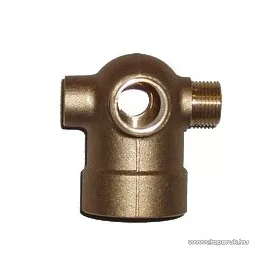   Elpumps HW371 tartozék 4 ágú réz idom (bronz csatlakozó) VB vízellátóhoz, 1/4"-os csatlakozás