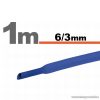 Zsugorcső, kék, 6 / 3 mm, 10 m / csomag (11022K)