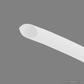  Zsugorcső, fehér, 6 / 3 mm, 10 m / csomag (11022W)