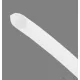 Zsugorcső, fehér, 25,4 / 12,7 mm, 5 m / csomag (11027W)