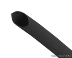 Zsugorcső, fekete, 38 / 19 mm, 3 m / csomag (11029F)