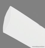 Zsugorcső, fehér, 70 / 35 mm, 2 m / csomag (11032W)