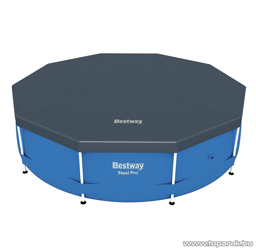 Image of Bestway COPACABANA medence védőtakaró, takaró fólia 427 cm átmérőjű fémvázas medencéhez