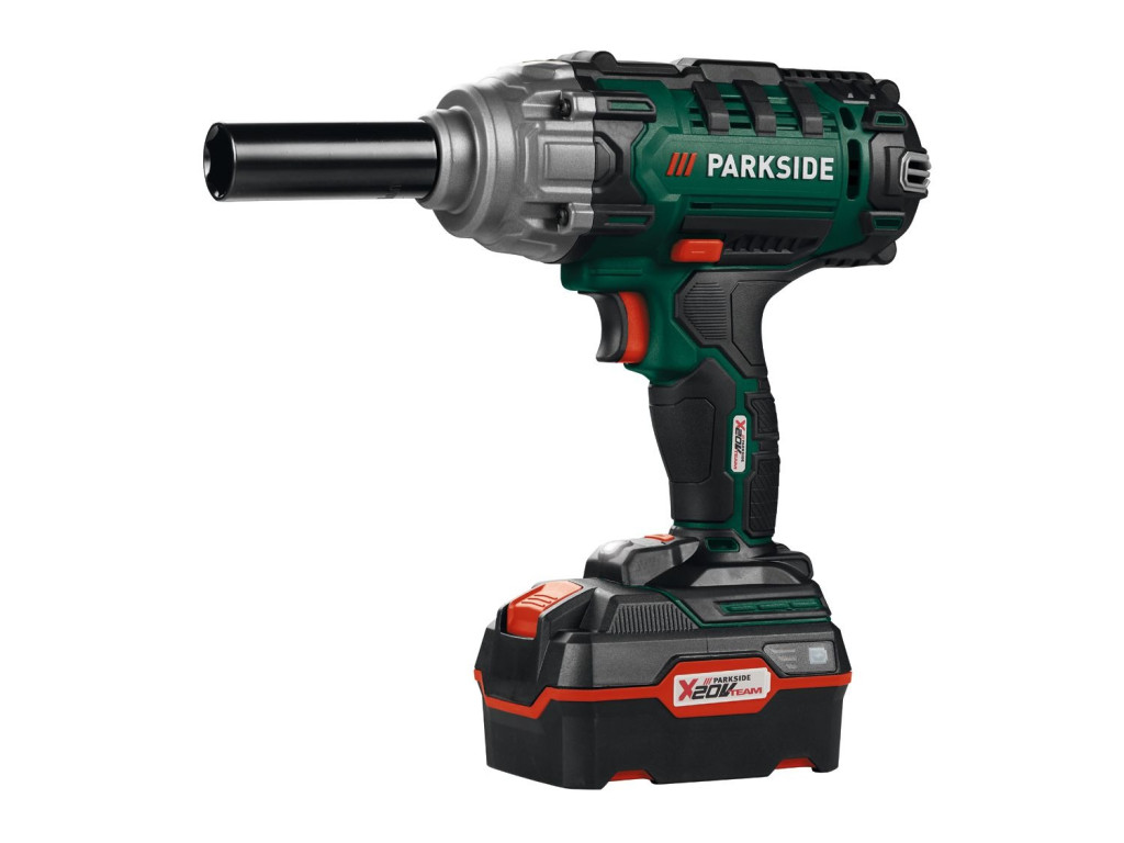 Image of ParkSide PASSK 20-Li C4 Akkus autó ütve csavarozó kerékkulcs akkuval és töltővel, kofferben (max 400 Nm)