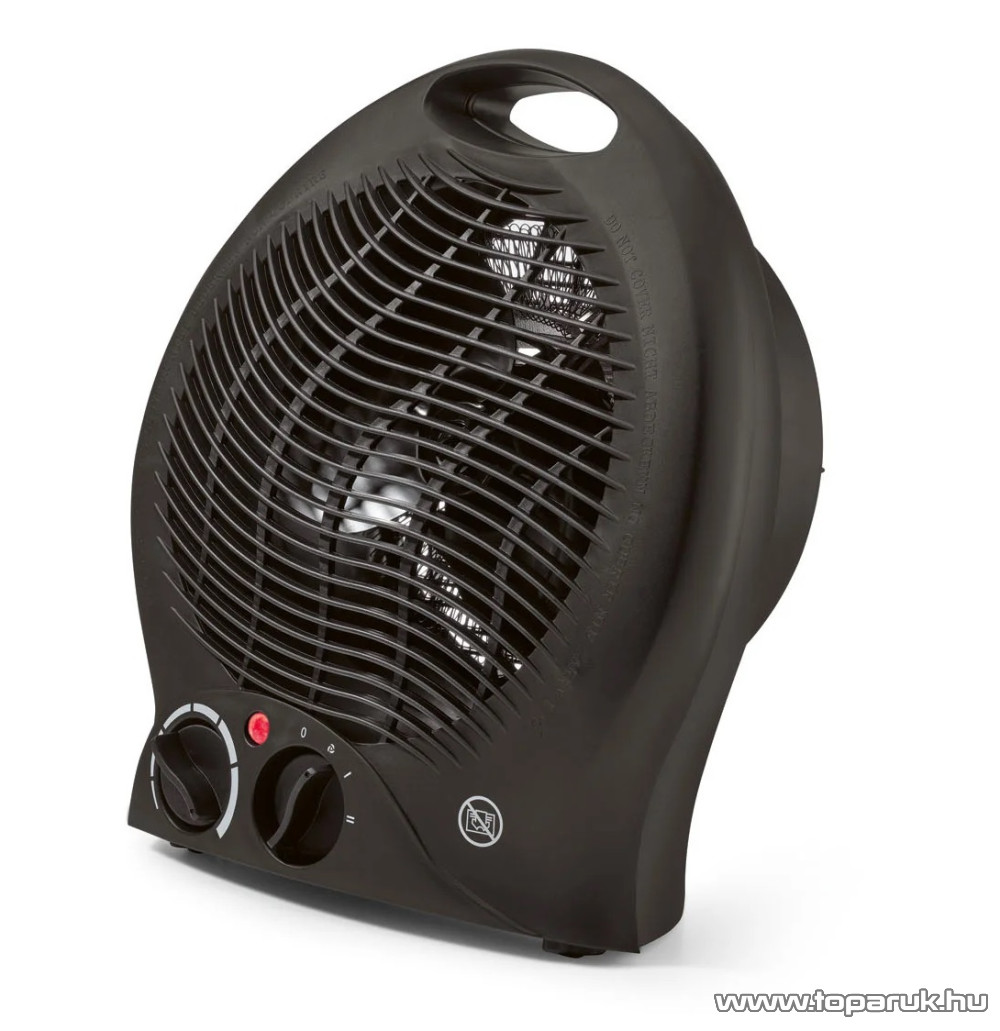 Image of SilverCrest SHL 2000 A1 BK Hordozható ventilátoros fűtőtest, hősugárzó és ventilátor, fekete, 2000 W