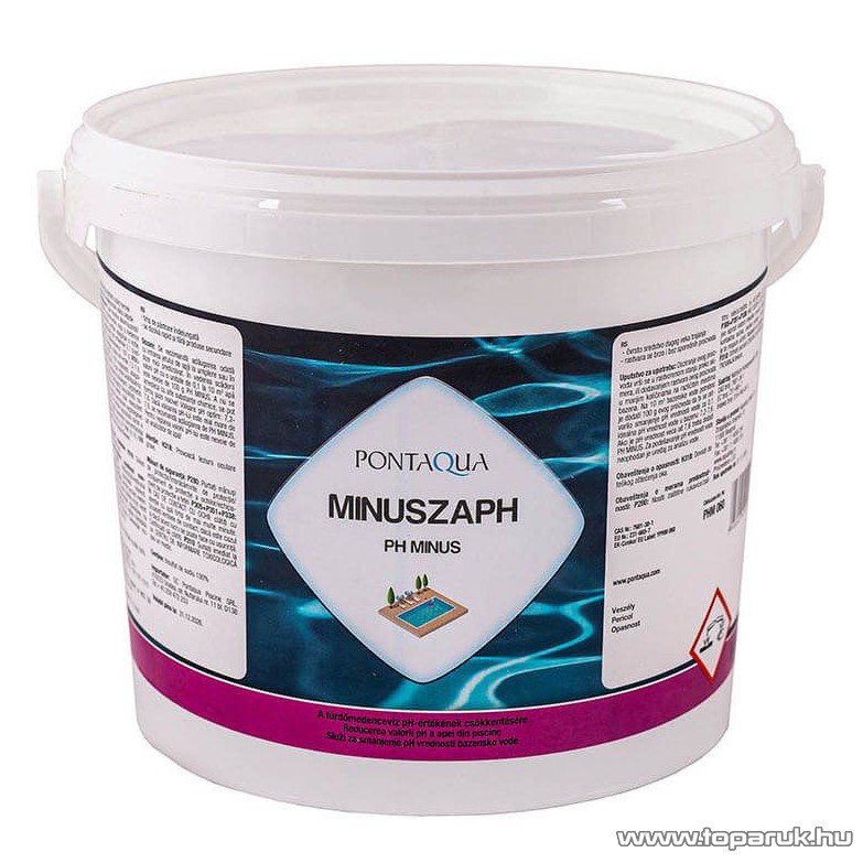 Image of PoolTrend / PontAqua PH MINUS (minuszaph) medence pH beállító szer (PH csökkentő), 6 kg