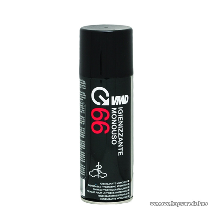 Image of VMD ITALIA Eldobható higéniás levegőfrissítő és tisztító spray, isopropyl alcohol, 200 ml (17266)
