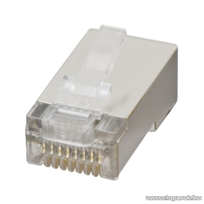 Image of 8P8C Cat.5 FTP moduláris dugó, 100 db / csomag (05267)